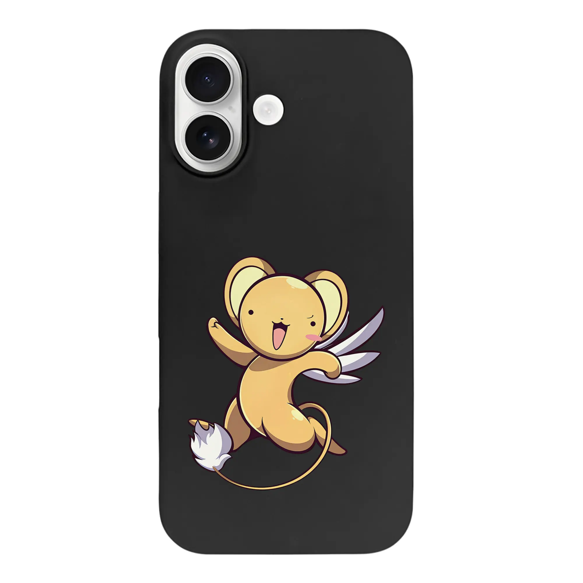 カードキャプターさくら グッズ,ケルベロス - iPhone 17 シリーズ シリコンケース 薄型 耐衝撃 指紋防止 ソフトタッチカバー 精密フィット 傷防止 保護ケース iPhone 17/17 Air/17 Pro/17 Pro Max 対応